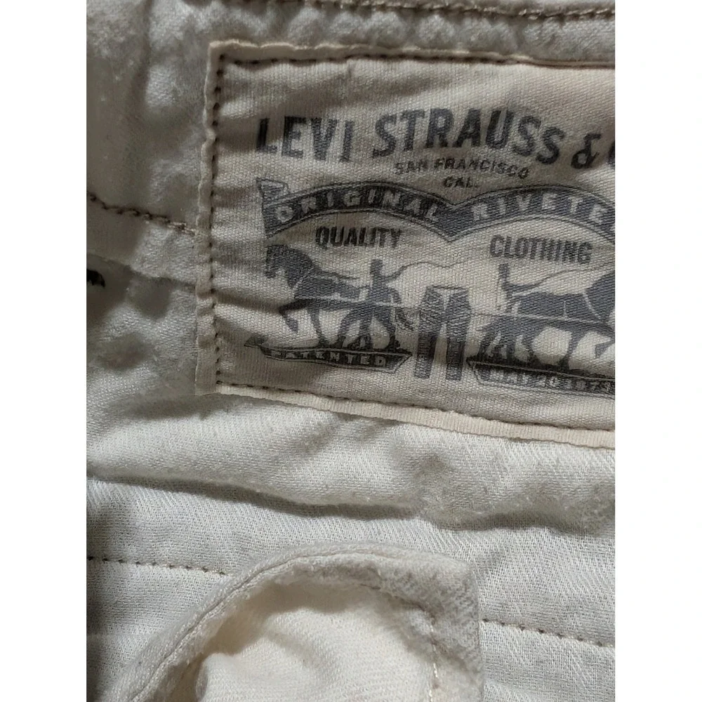 Levi Strauss Cargo Pants Mens 30x32 Green Digital Camo Straight Leg  Tactical